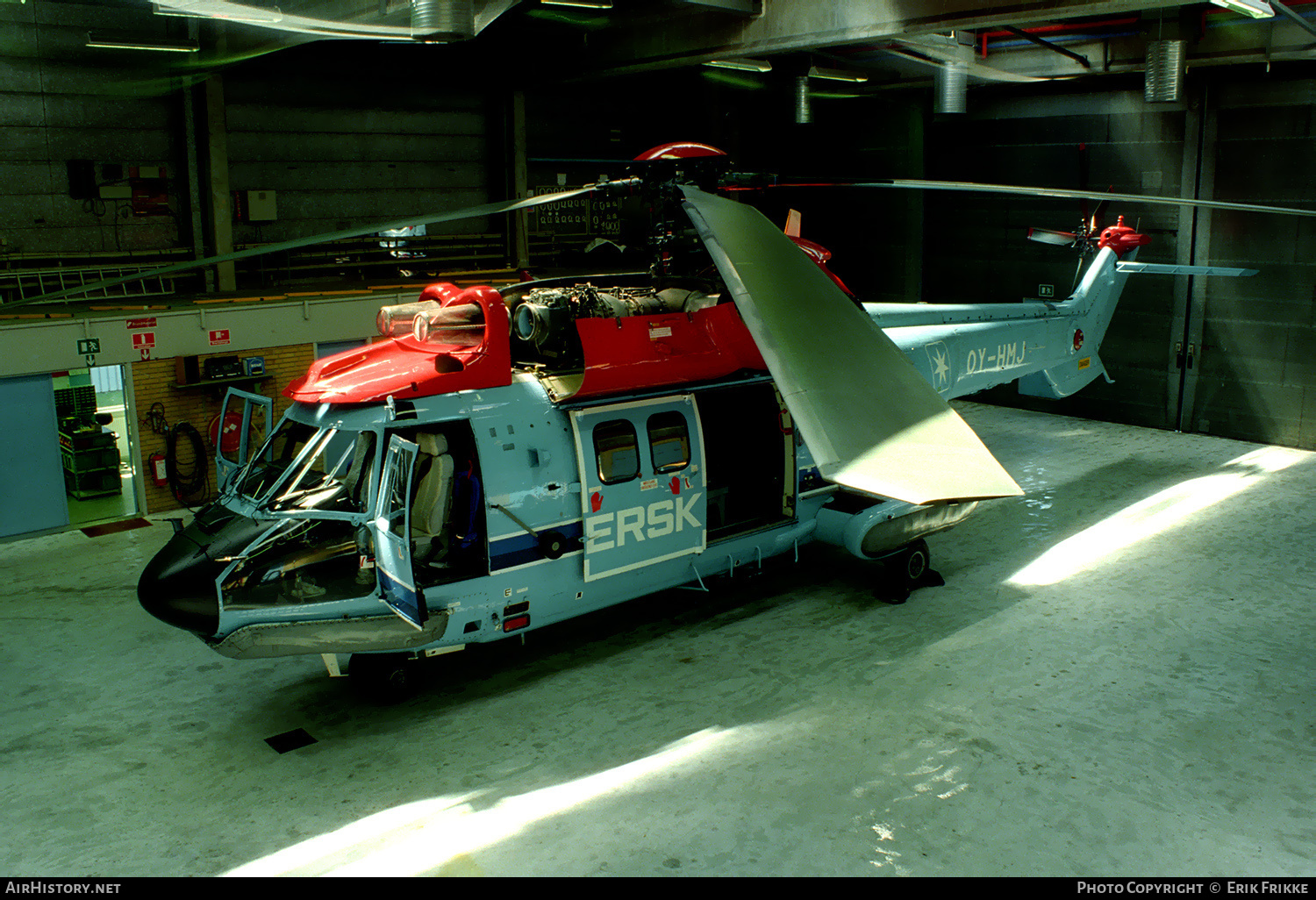 Aircraft Photo of OY-HMJ | Aerospatiale AS-332L Super Puma | Maersk Air | AirHistory.net #386826