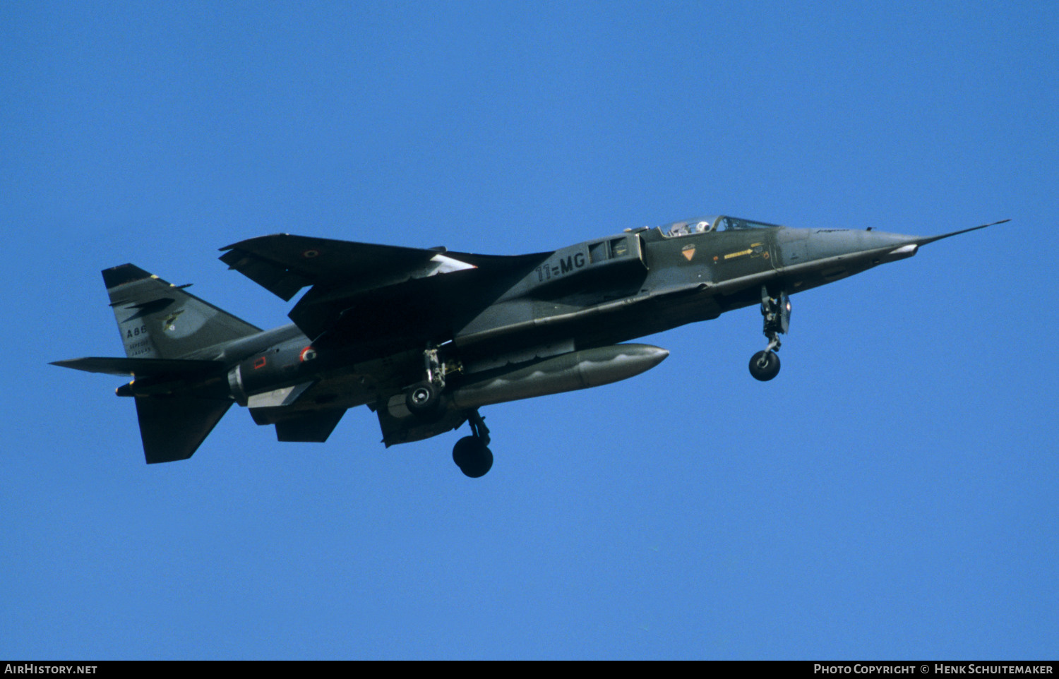 Aircraft Photo of A86 | Sepecat Jaguar A | France - Air Force | AirHistory.net #386829
