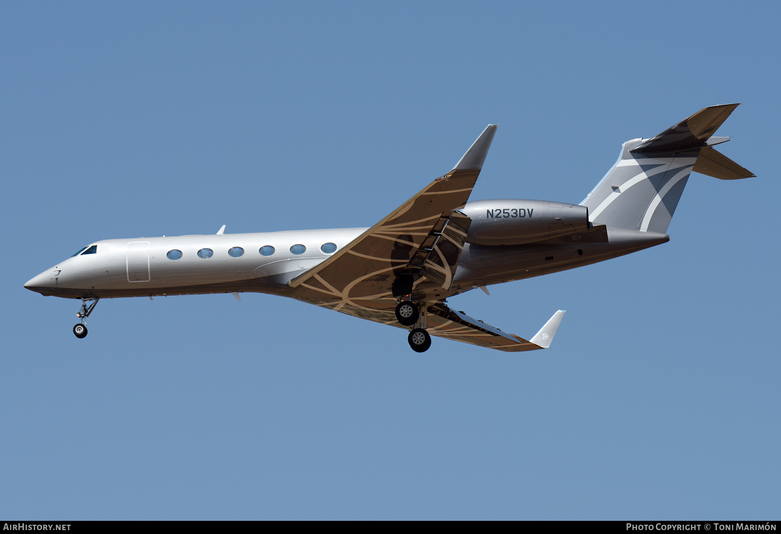 Aircraft Photo of N253DV | Gulfstream Aerospace G-V-SP Gulfstream G550 | AirHistory.net #386830