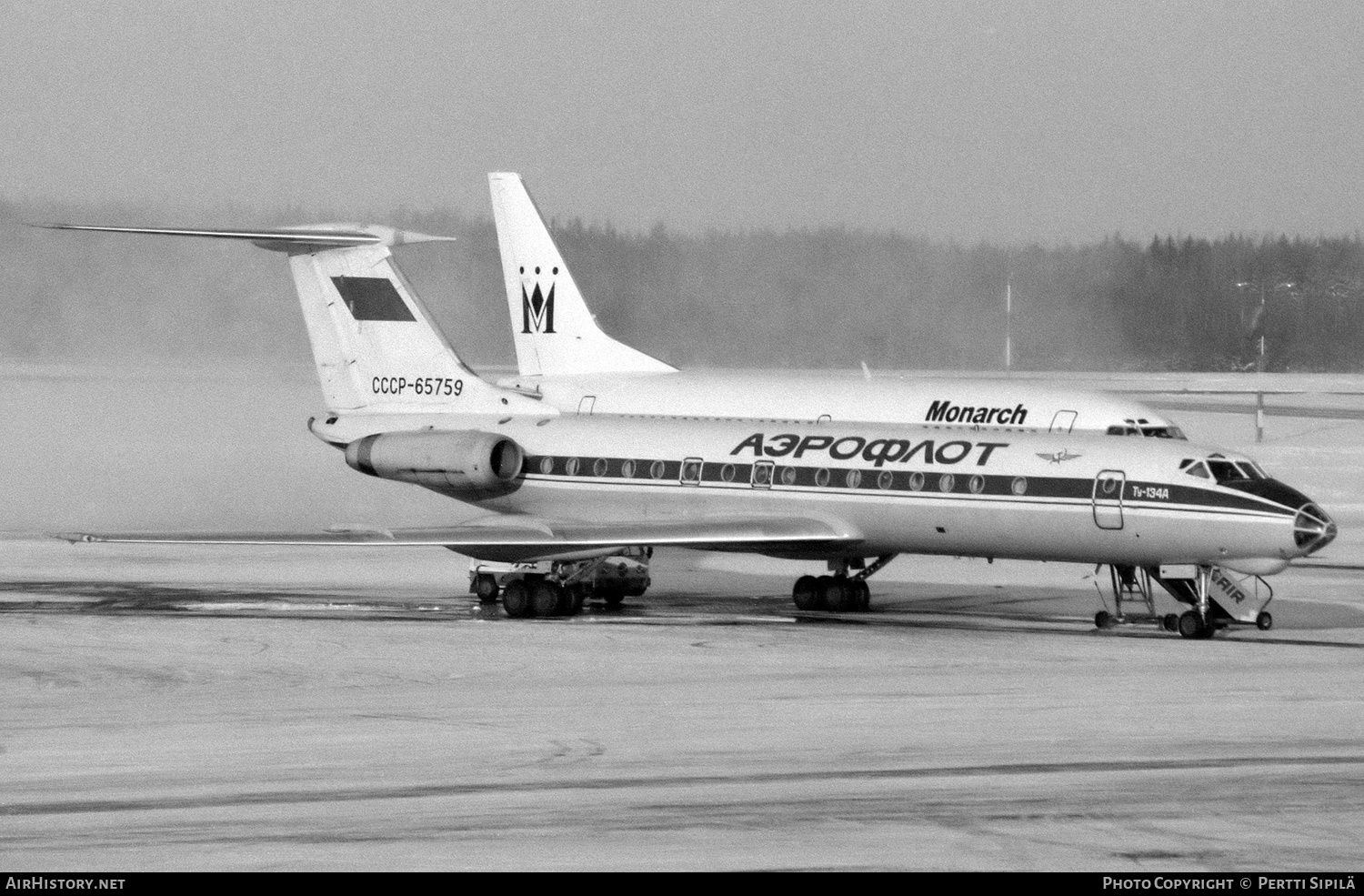 Aircraft Photo of CCCP-65759 | Tupolev Tu-134A | Aeroflot | AirHistory.net #386832
