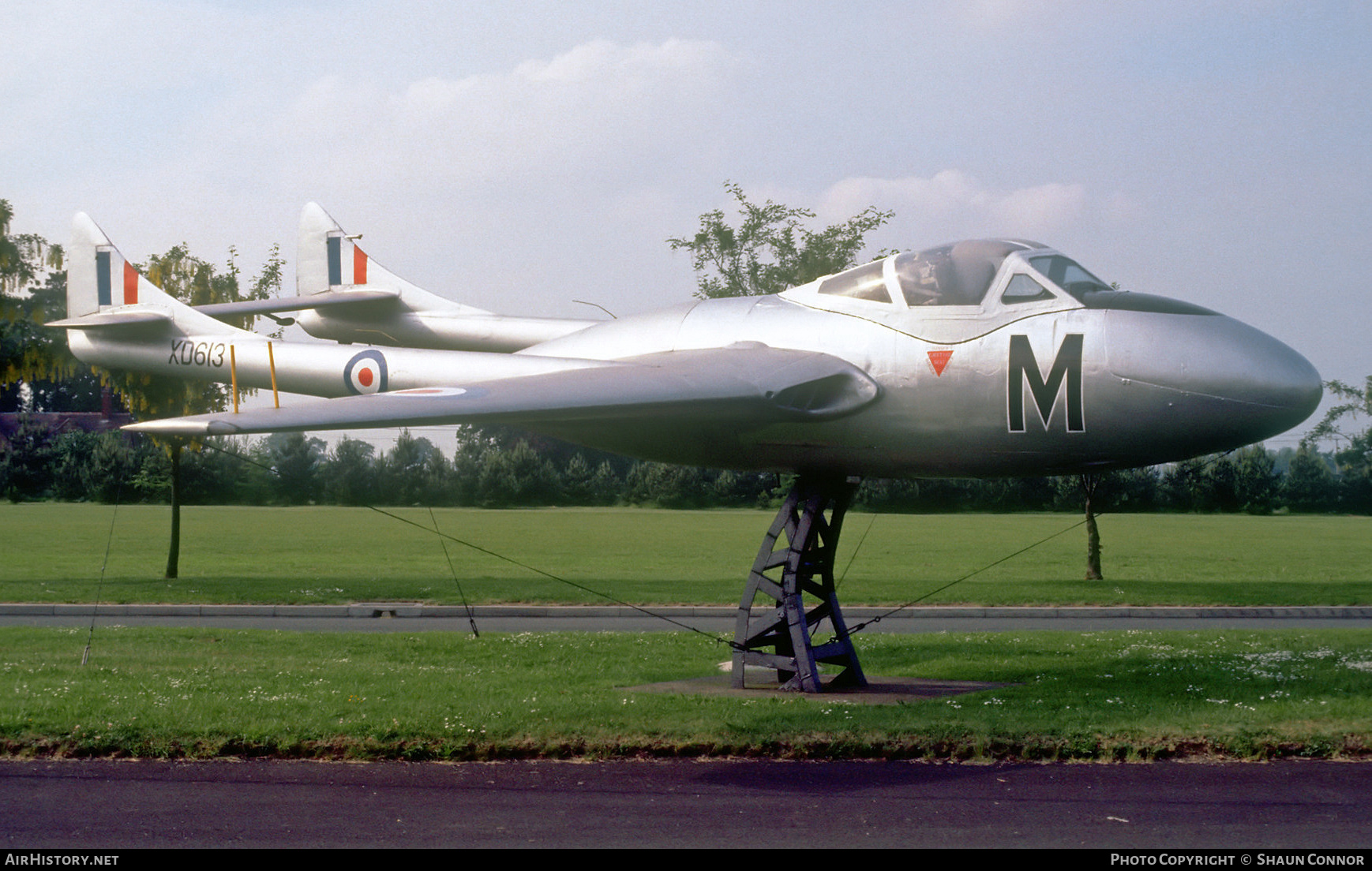 Aircraft Photo of XD613 | De Havilland D.H. 115 Vampire T11 | UK - Air Force | AirHistory.net #386837