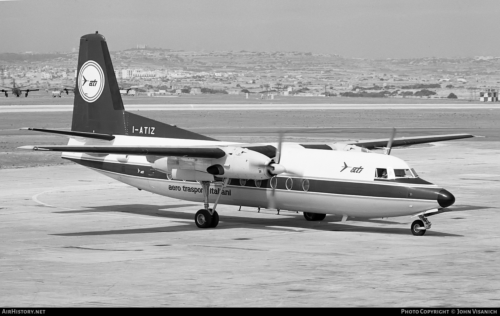 Aircraft Photo of I-ATIZ | Fokker F27-600 Friendship | ATI - Aero Trasporti Italiani | AirHistory.net #386845
