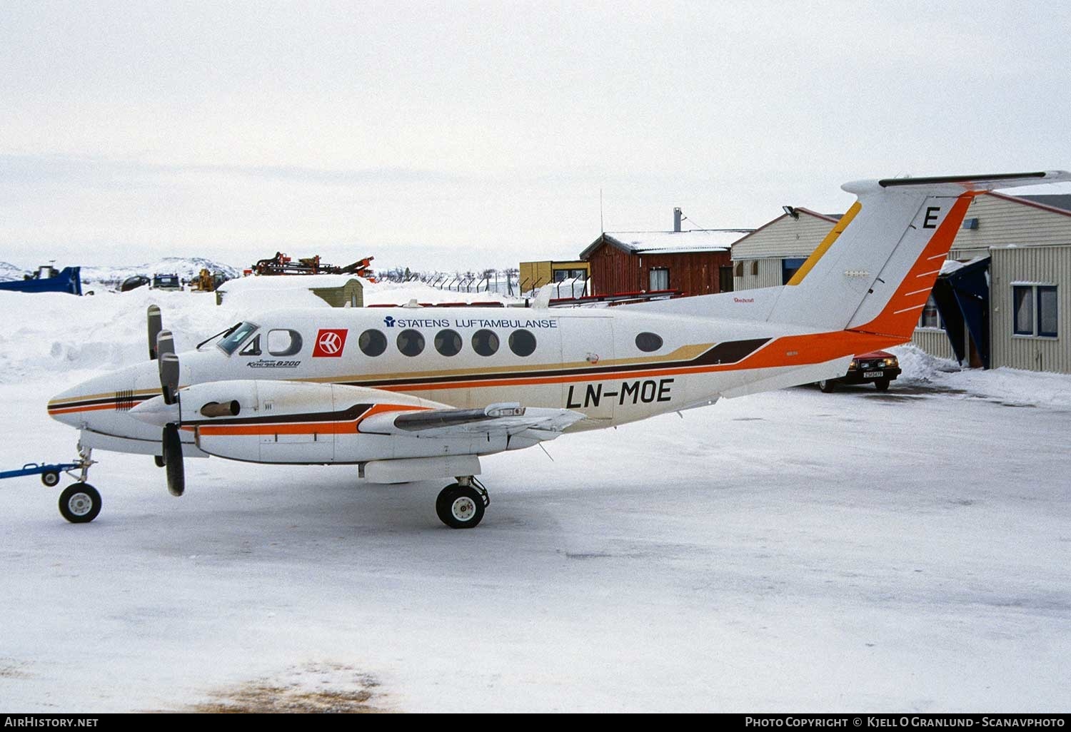 Aircraft Photo of LN-MOE | Beech B200 Super King Air | Statens Luftambulanse | AirHistory.net #386868