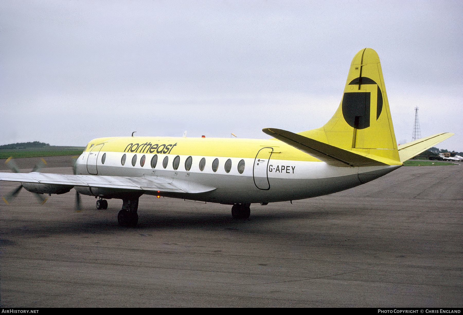 Aircraft Photo of G-APEY | Vickers 806 Viscount | Northeast Airlines | AirHistory.net #386873