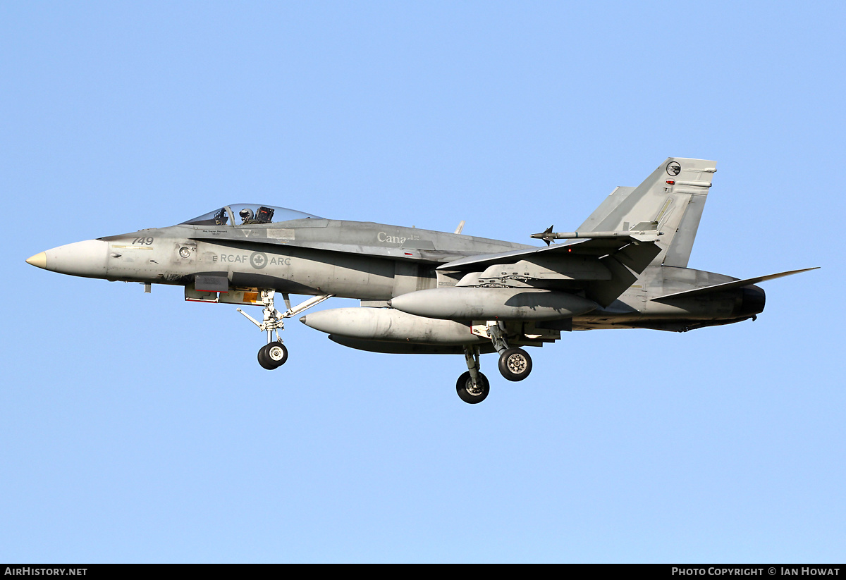 Aircraft Photo of 188749 | McDonnell Douglas CF-188 Hornet | Canada - Air Force | AirHistory.net #386882