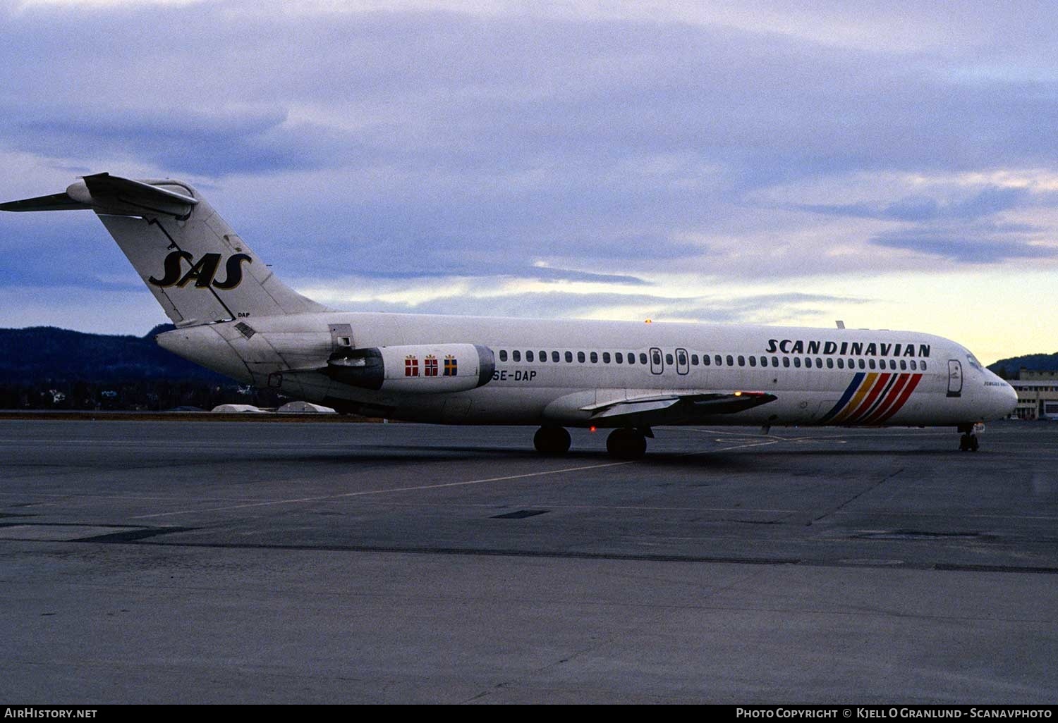 Aircraft Photo of SE-DAP | McDonnell Douglas DC-9-41 | Scandinavian Airlines - SAS | AirHistory.net #386890