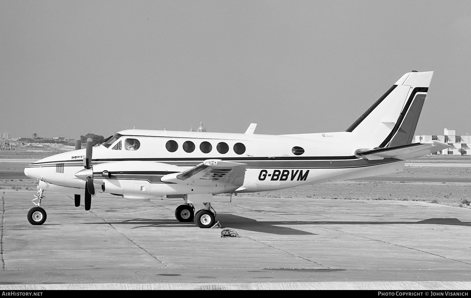 Aircraft Photo of G-BBVM | Beech A100 King Air | Dowty Group | AirHistory.net #386903