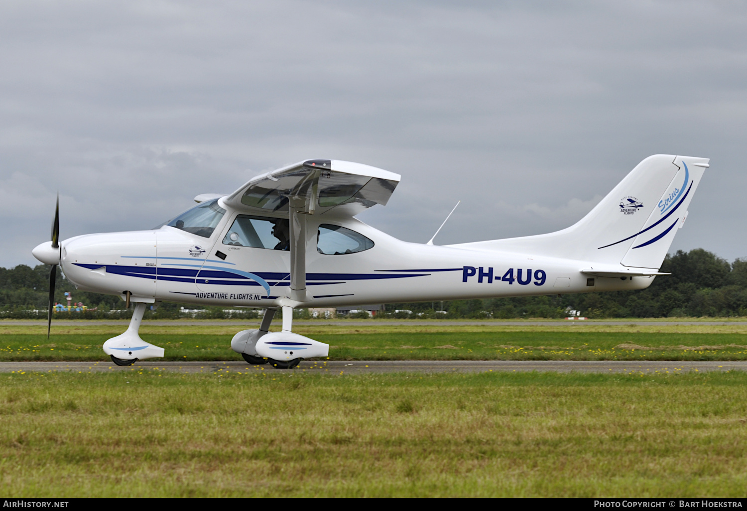Aircraft Photo of PH-4U9 | TL Ultralight TL-3000 Sirius | Adventure Flights | AirHistory.net #386918