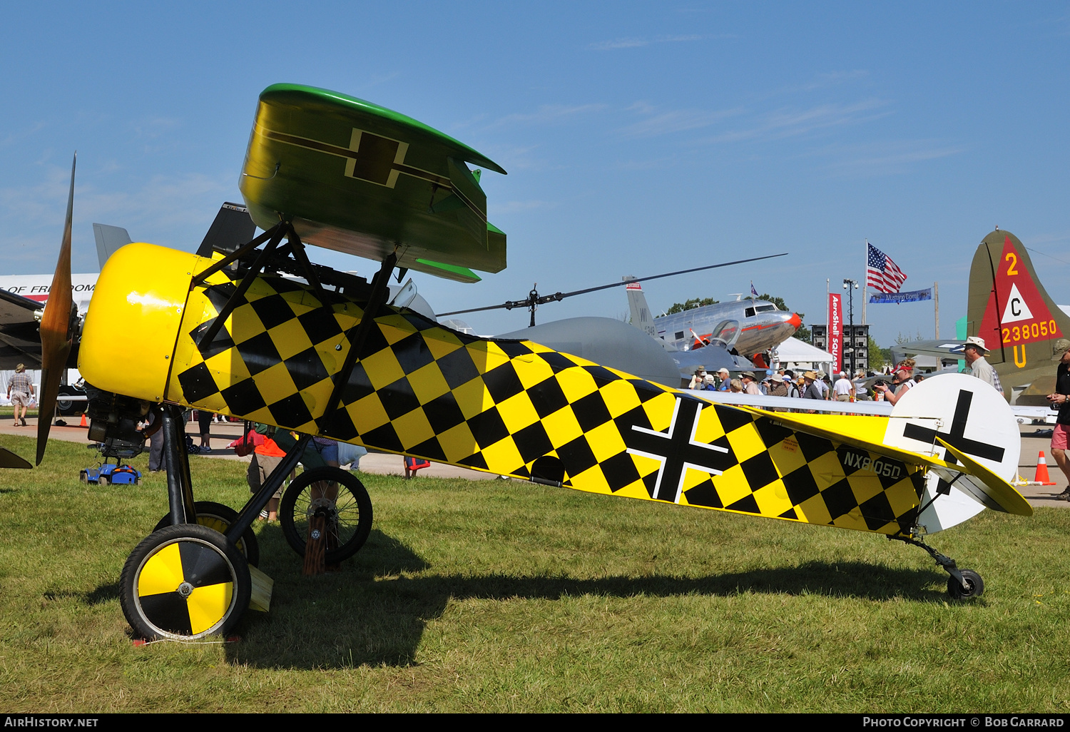 Aircraft Photo of N8105D / NX8105D | Fokker D.VIII (replica) | Germany - Air Force | AirHistory.net #386926