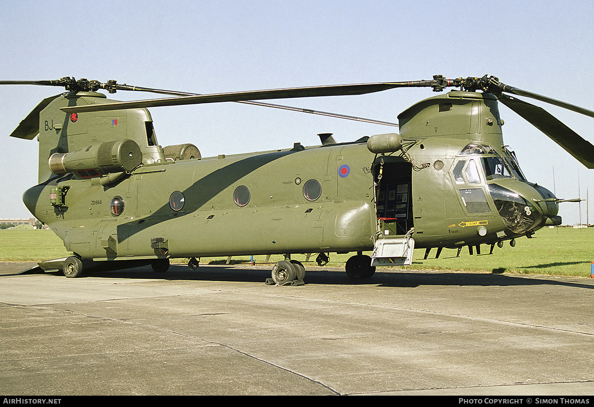 Aircraft Photo of ZD984 | Boeing Chinook HC2 (352) | UK - Air Force | AirHistory.net #386941