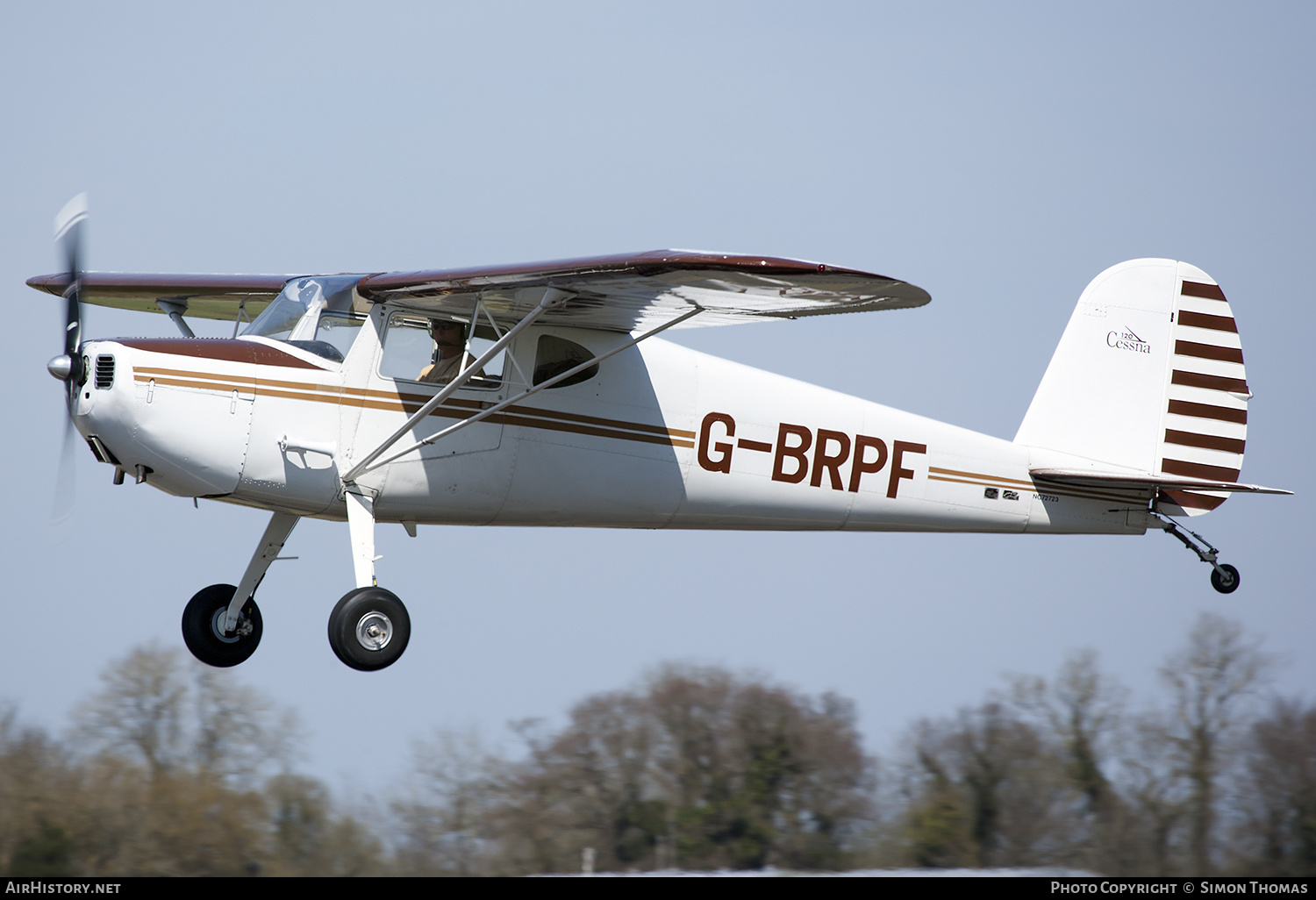 Aircraft Photo of G-BRPF | Cessna 120 | AirHistory.net #386953