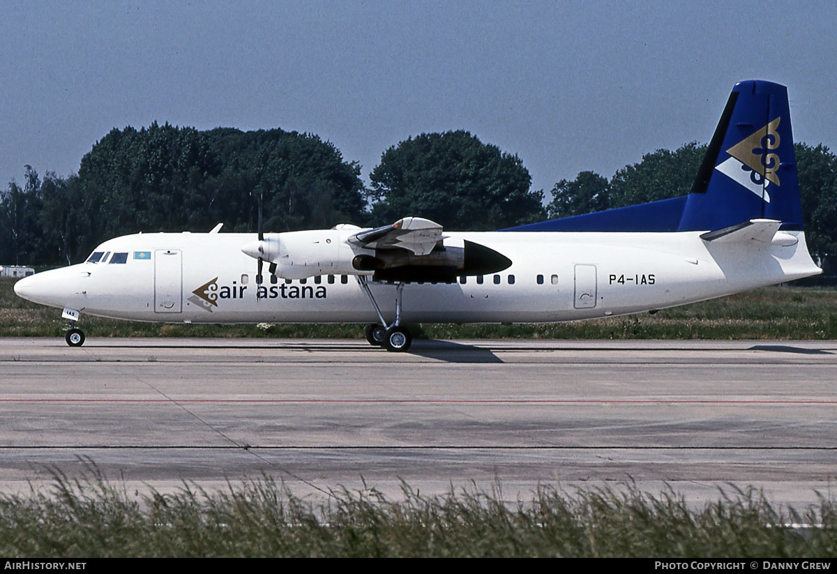 Aircraft Photo of P4-IAS | Fokker 50 | Air Astana | AirHistory.net #386982