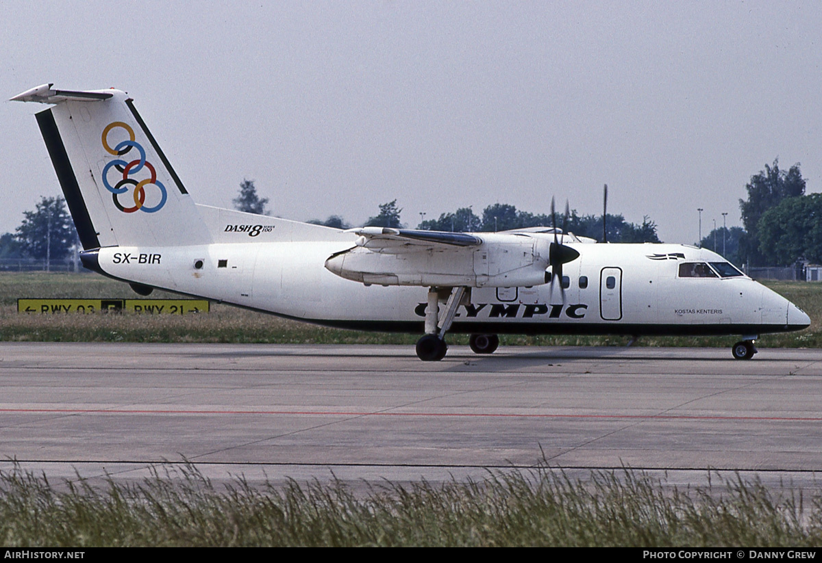 Aircraft Photo of SX-BIR | De Havilland Canada DHC-8-102A Dash 8 | Olympic | AirHistory.net #386990