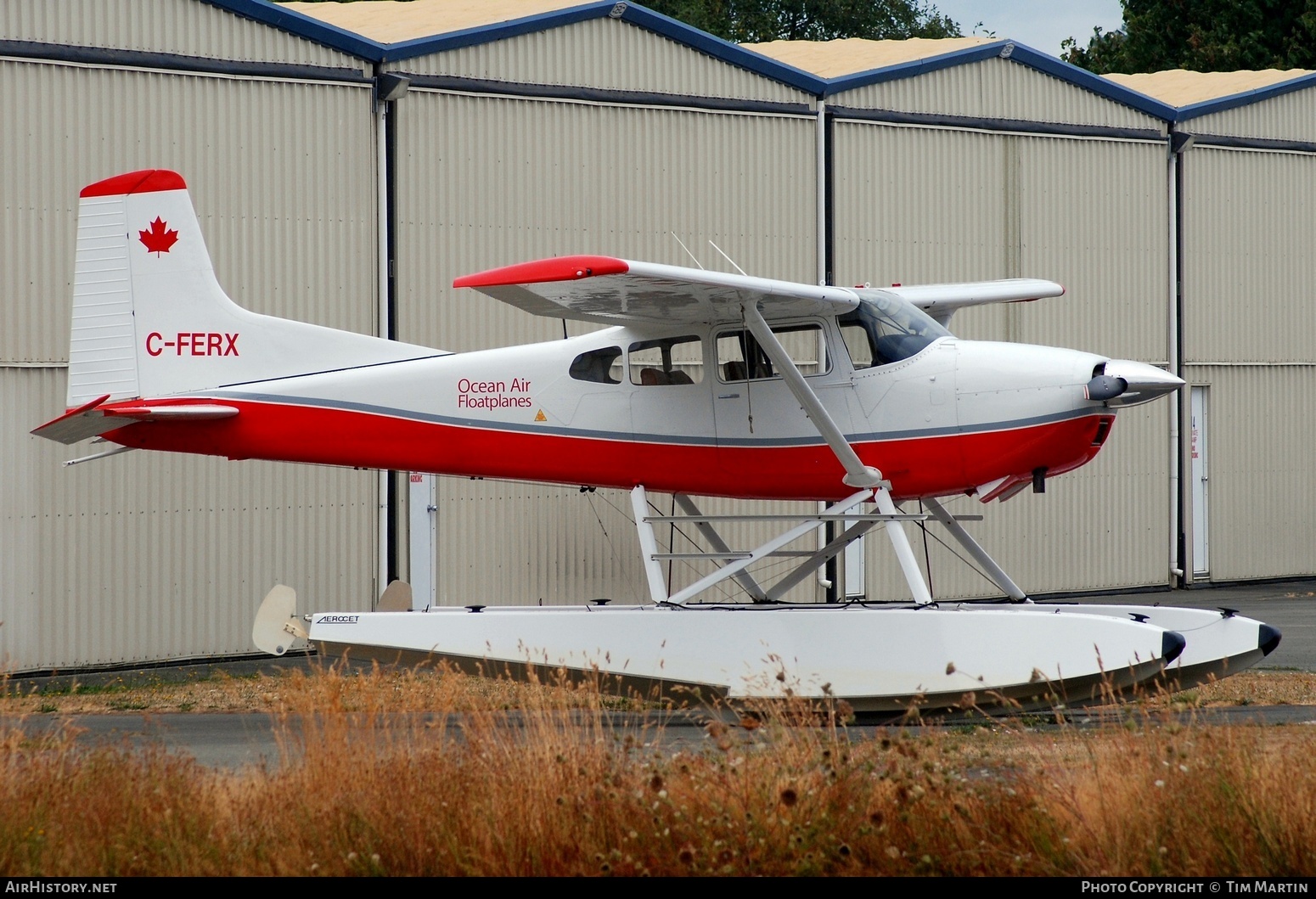 Aircraft Photo of C-FERX | Cessna 180J Skywagon 180 | Ocean Air Floatplanes | AirHistory.net #386995