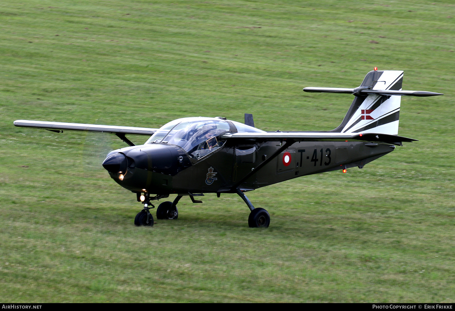 Aircraft Photo of T-413 | Saab T-17 Supporter | Denmark - Air Force | AirHistory.net #387010