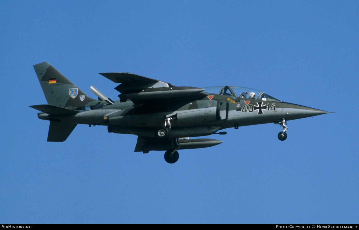 Aircraft Photo of 4014 | Dassault-Dornier Alpha Jet | Germany - Air Force | AirHistory.net #387026