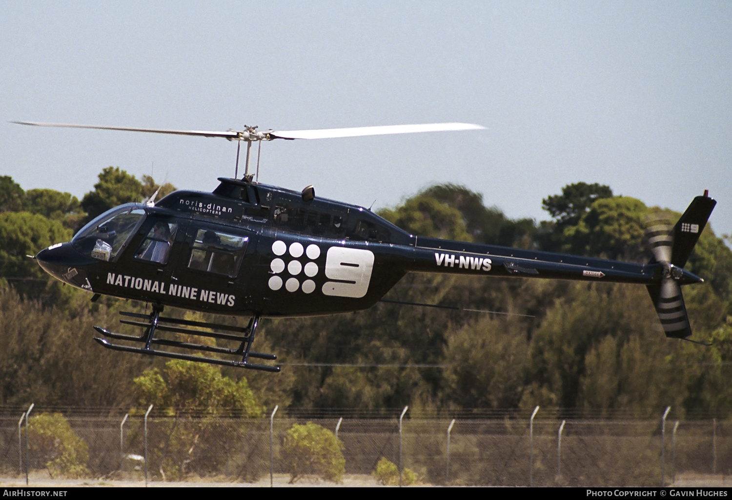 Aircraft Photo of VH-NWS | Bell 206B-3 JetRanger III | Channel 9 News | AirHistory.net #387029