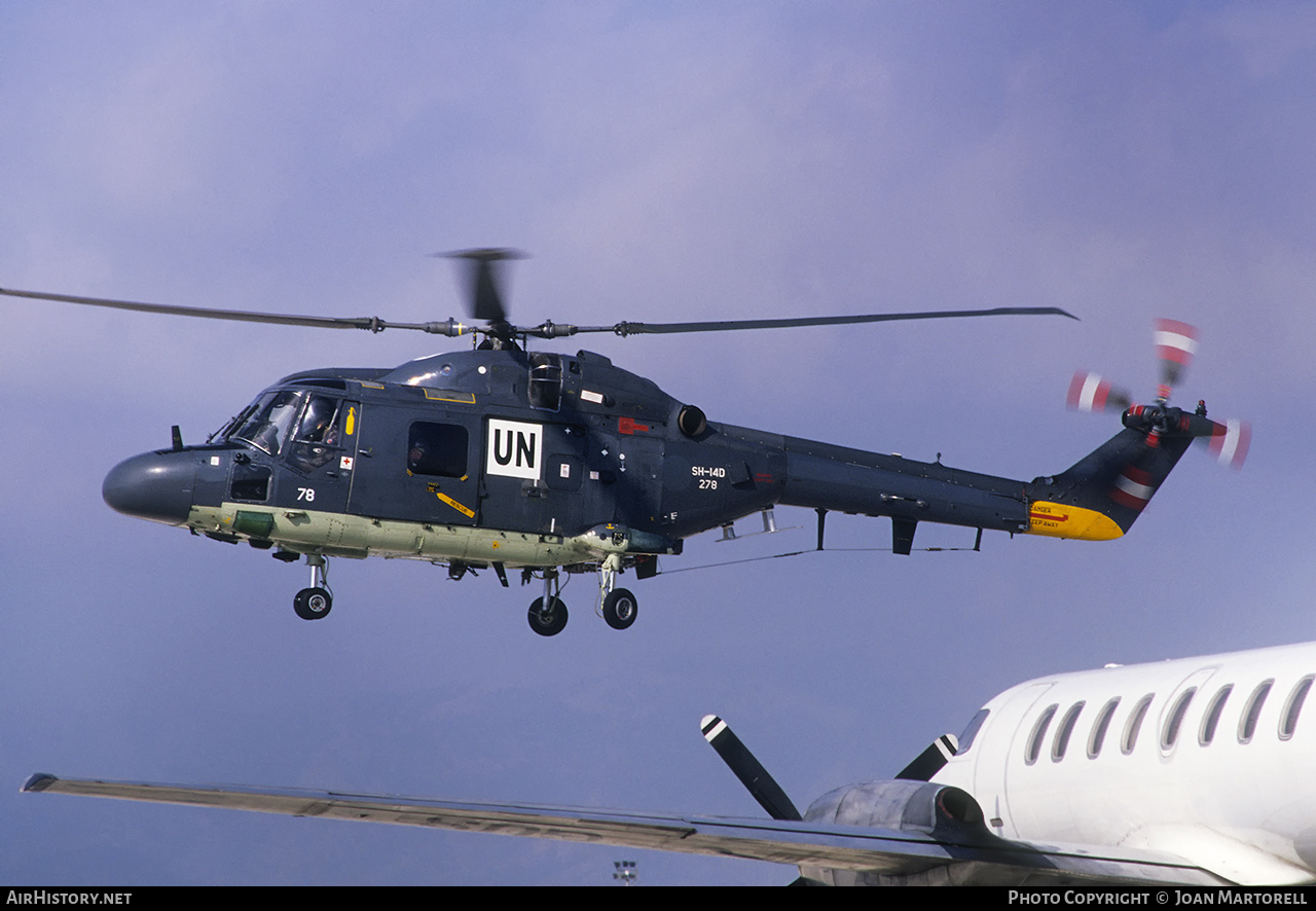 Aircraft Photo of 278 | Westland SH-14D Lynx (WG-13) | Netherlands - Navy | AirHistory.net #387051