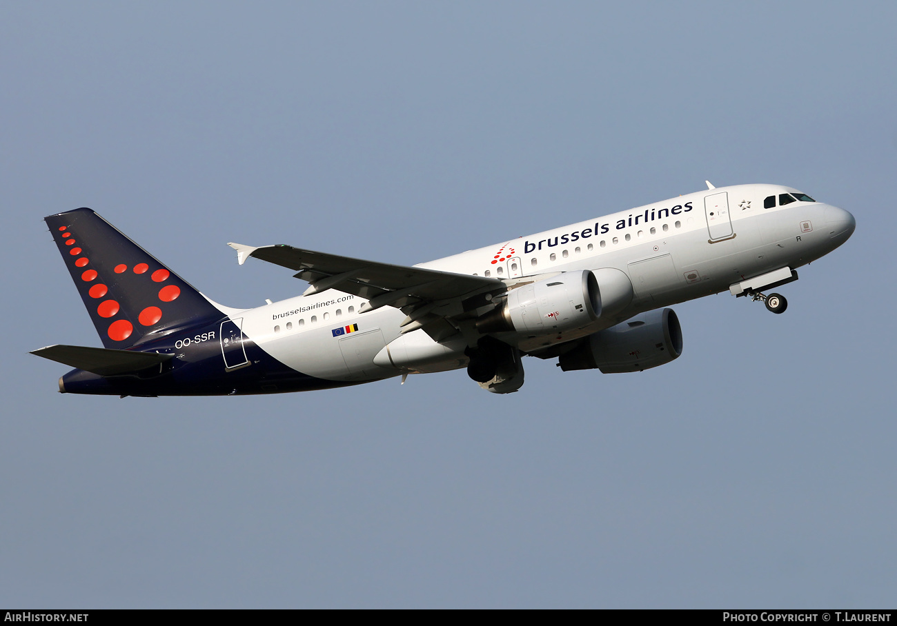 Aircraft Photo of OO-SSR | Airbus A319-112 | Brussels Airlines | AirHistory.net #387060