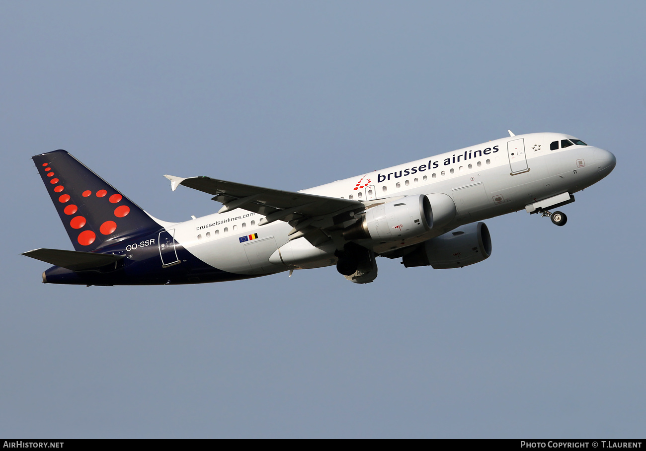 Aircraft Photo of OO-SSR | Airbus A319-112 | Brussels Airlines | AirHistory.net #387060