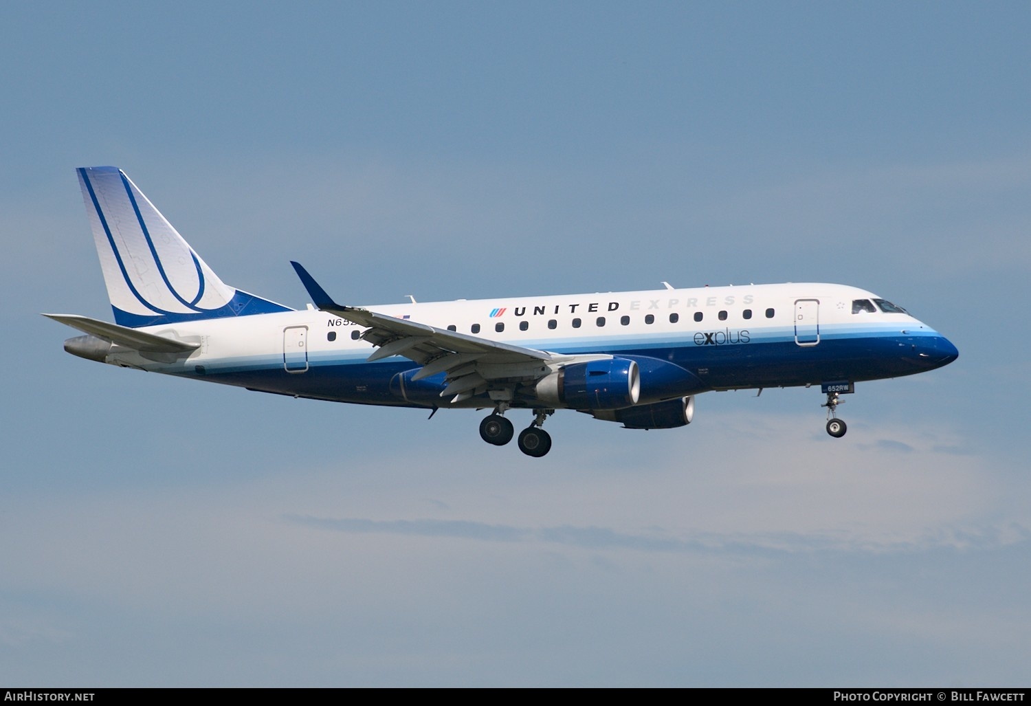 Aircraft Photo of N652RW | Embraer 170SE (ERJ-170-100SE) | United Express | AirHistory.net #387074