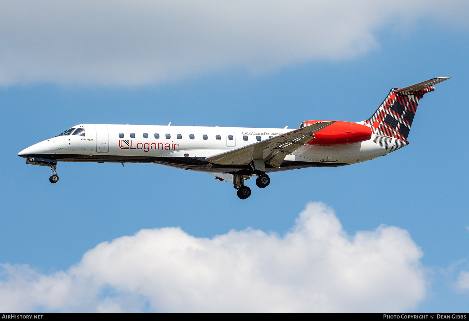 Aircraft Photo of G-SAJT | Embraer ERJ-135ER (EMB-135ER) | Loganair | AirHistory.net #387085