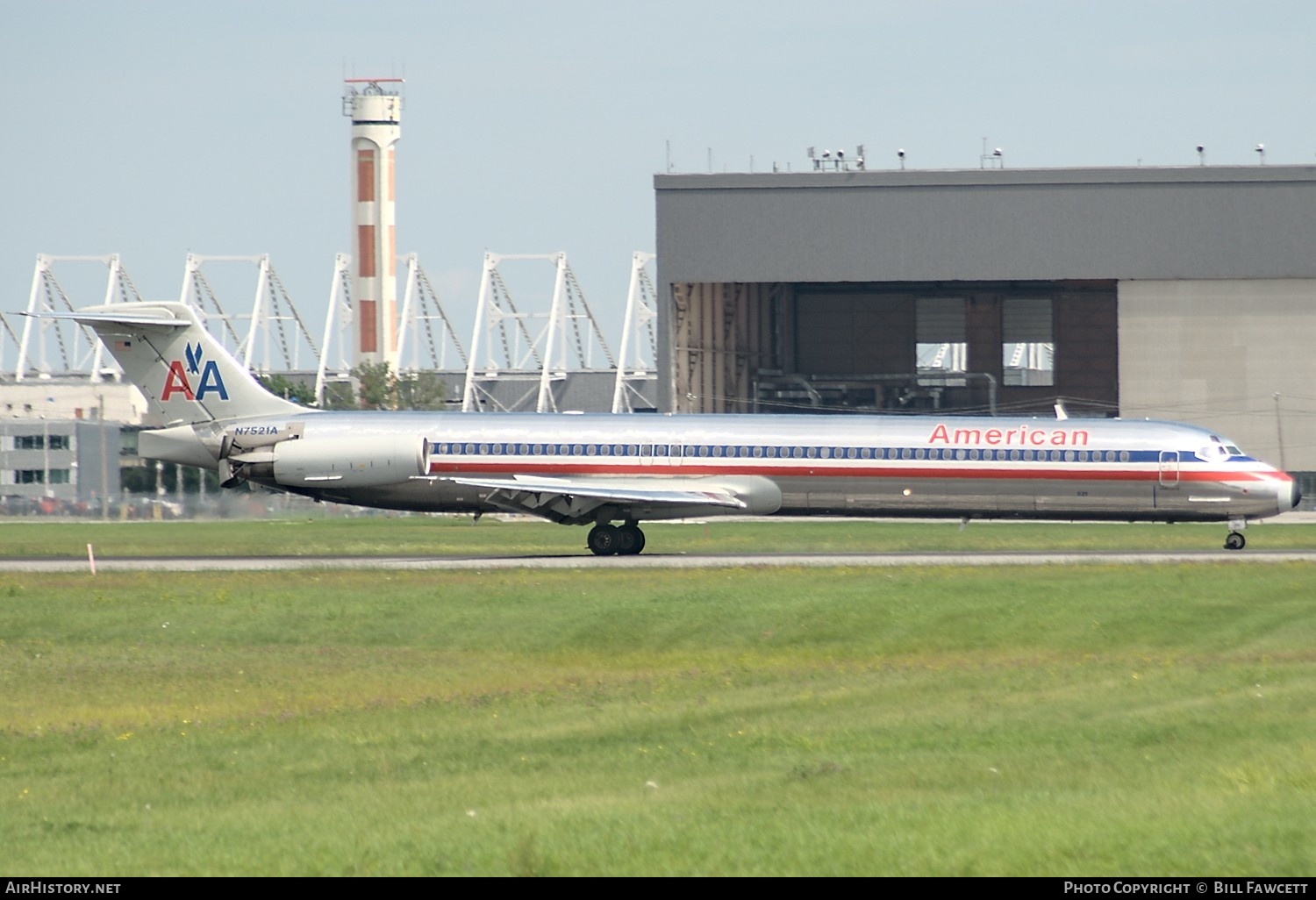 Aircraft Photo of N7521A | McDonnell Douglas MD-82 (DC-9-82) | American Airlines | AirHistory.net #387094