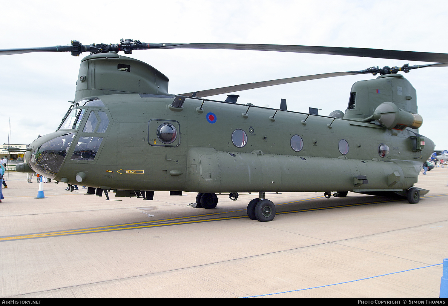 Aircraft Photo of ZH776 | Boeing Chinook HC2 (352) | UK - Air Force | AirHistory.net #387102