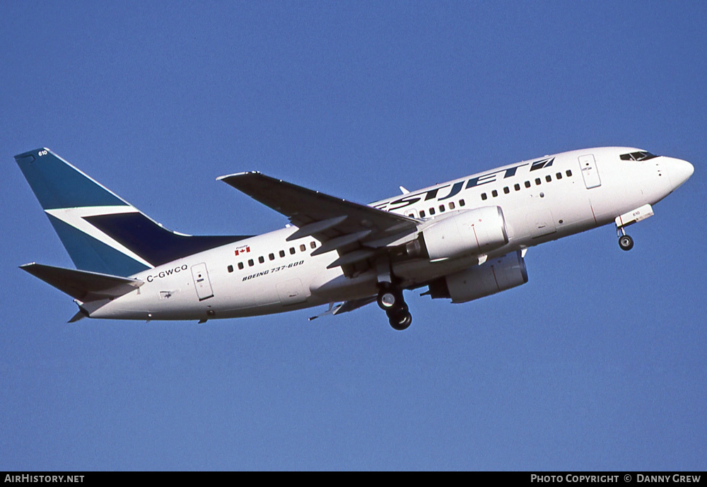 Aircraft Photo of C-GWCQ | Boeing 737-6CT | WestJet | AirHistory.net #387104