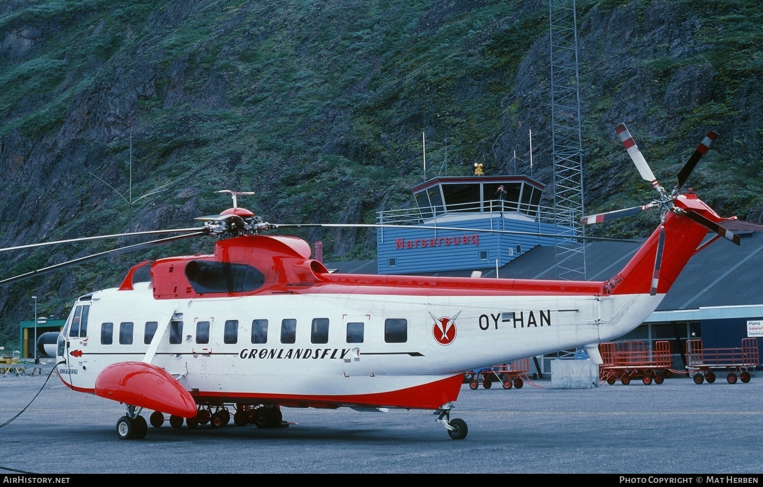 Aircraft Photo of OY-HAN | Sikorsky S-61N | Greenlandair - Grønlandsfly | AirHistory.net #387115