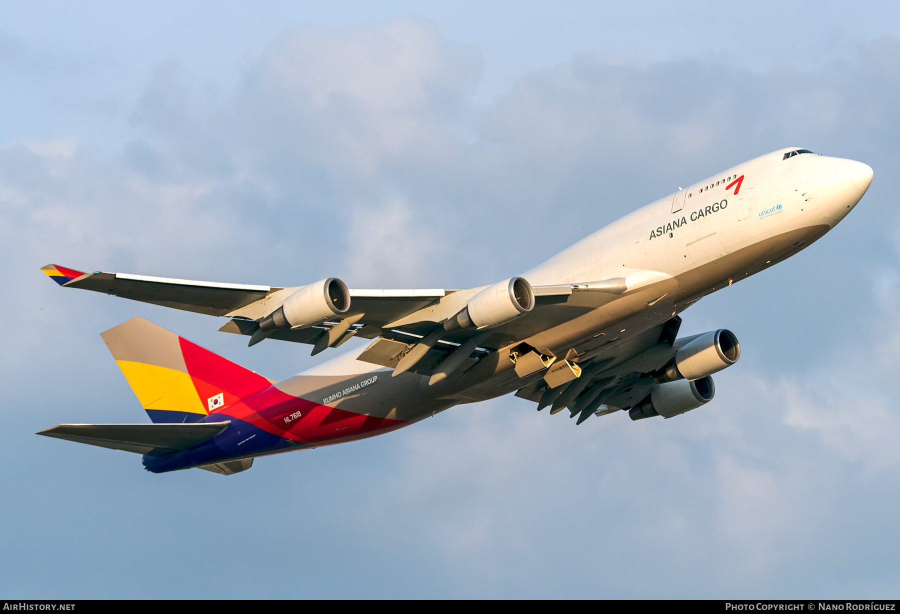 Aircraft Photo of HL7618 | Boeing 747-446(BCF) | Asiana Airlines Cargo | AirHistory.net #387118