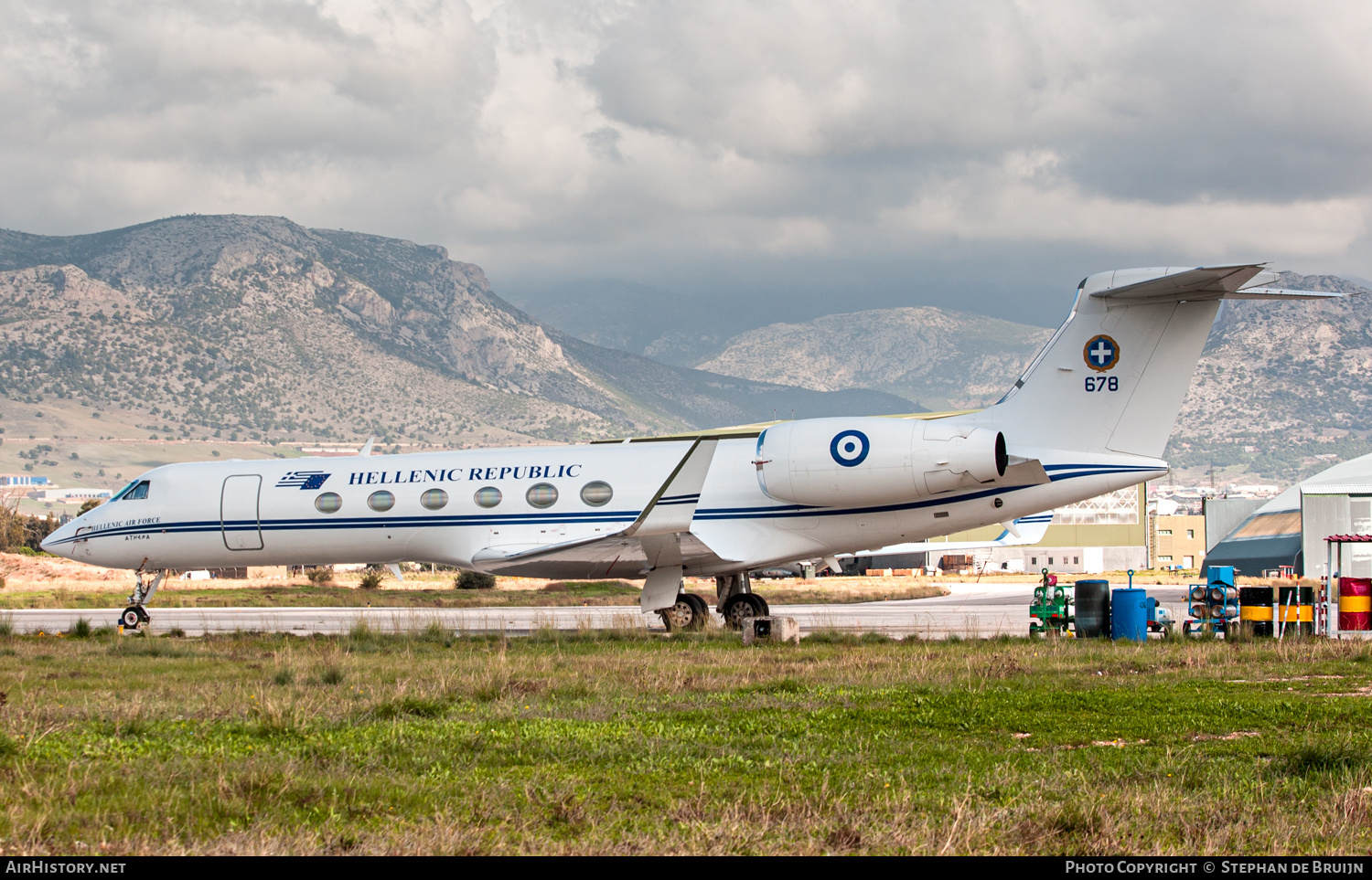 Aircraft Photo of 678 | Gulfstream Aerospace G-V Gulfstream V | Greece - Air Force | AirHistory.net #387131