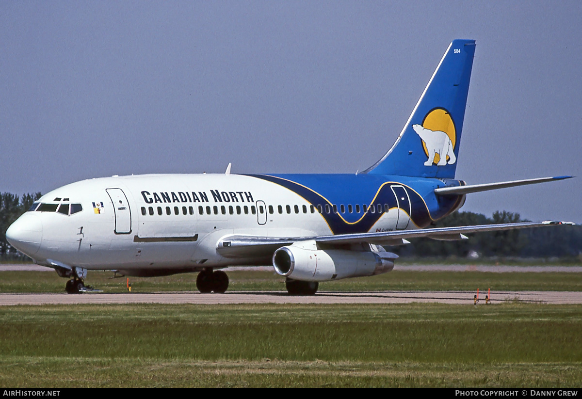 Aircraft Photo of C-GDPA | Boeing 737-2T2C/Adv | Canadian North | AirHistory.net #387139