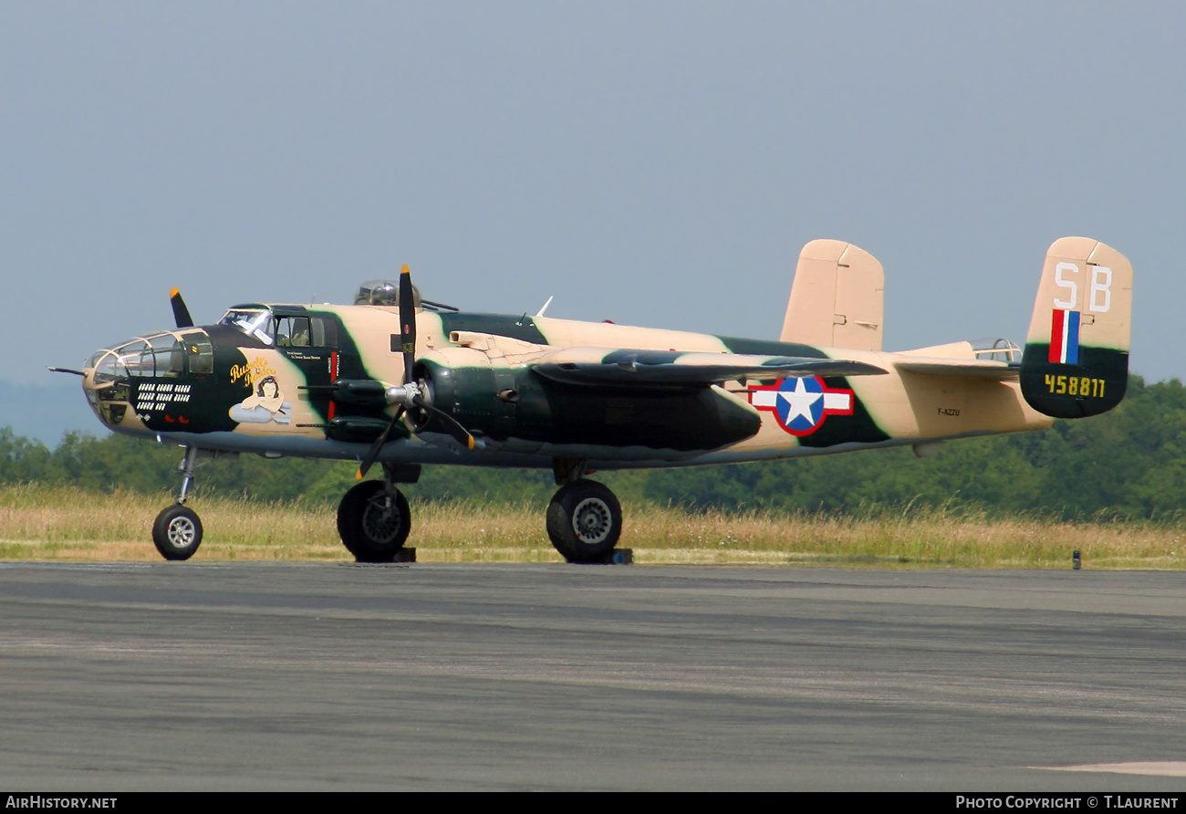Aircraft Photo of F-AZZU / 458811 | North American B-25J Mitchell | USA - Air Force | AirHistory.net #387152