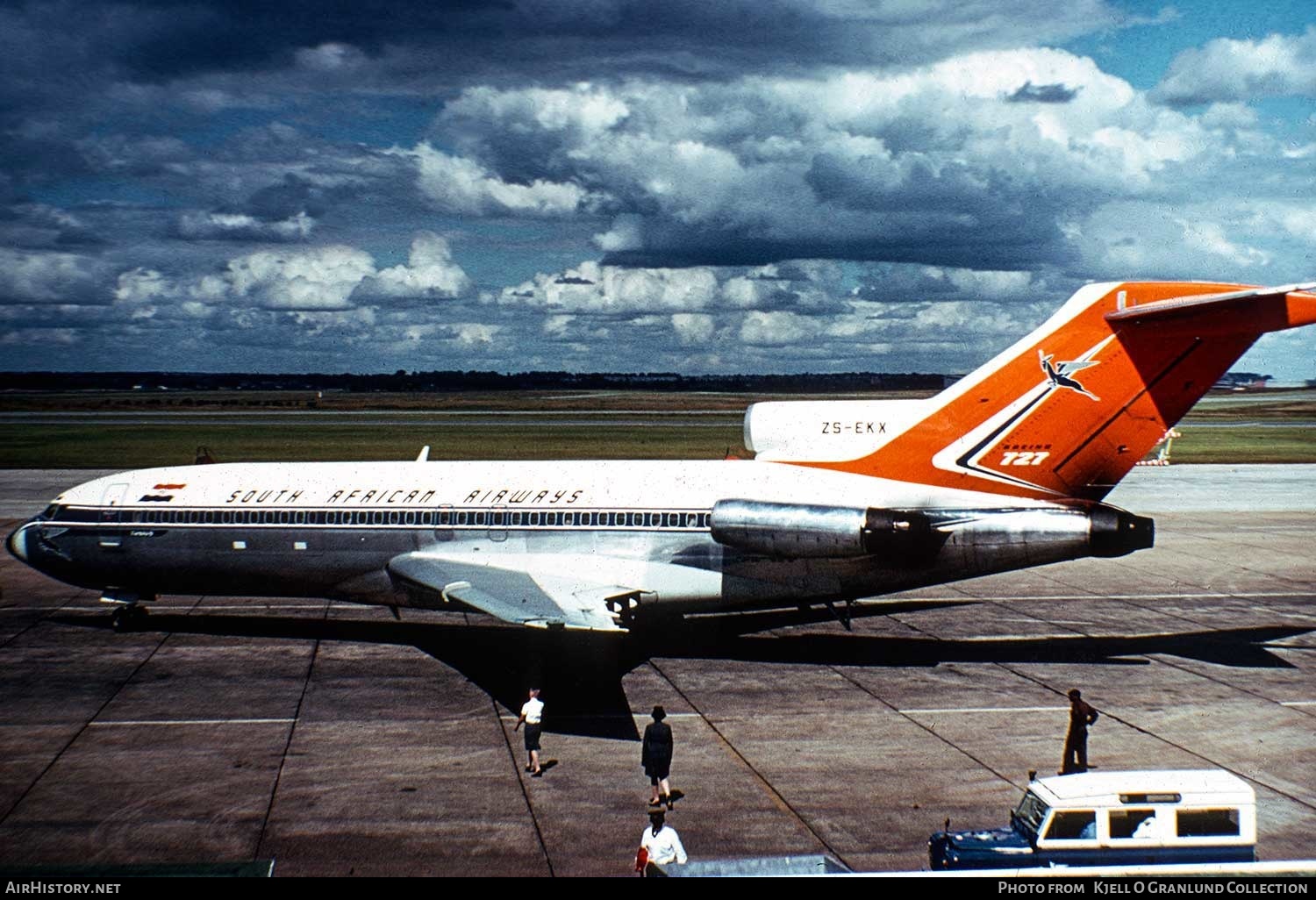 Aircraft Photo of ZS-EKX | Boeing 727-44 | South African Airways - Suid-Afrikaanse Lugdiens | AirHistory.net #387154