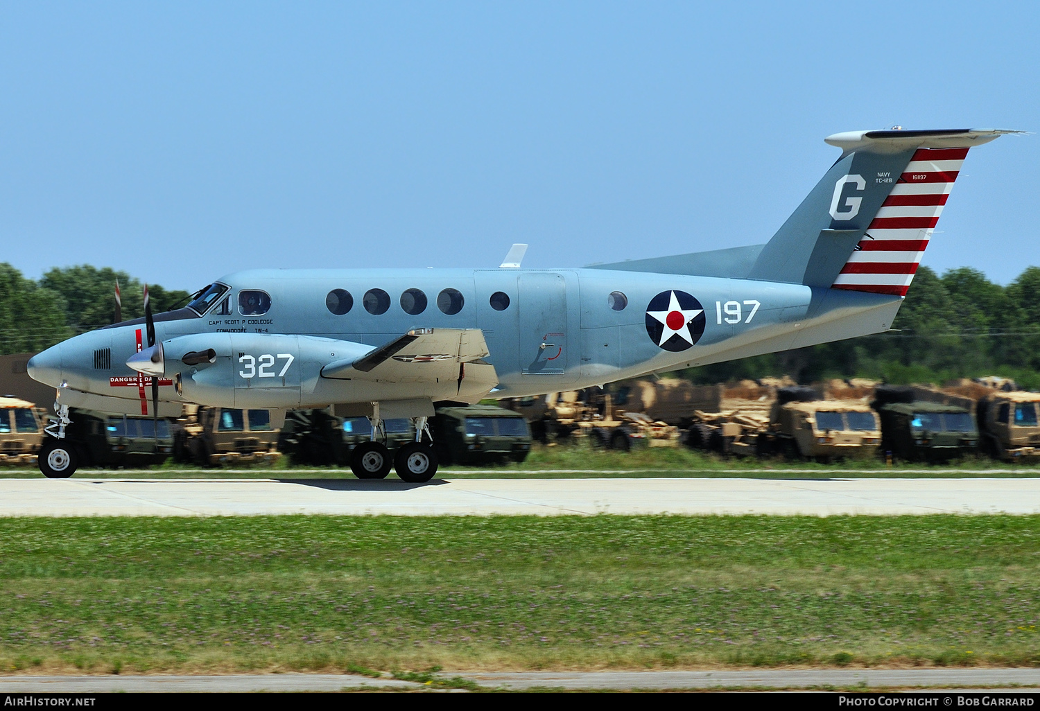 Aircraft Photo of 161197 / 197 | Beech TC-12B Super King Air (A200C) | USA - Navy | AirHistory.net #387157