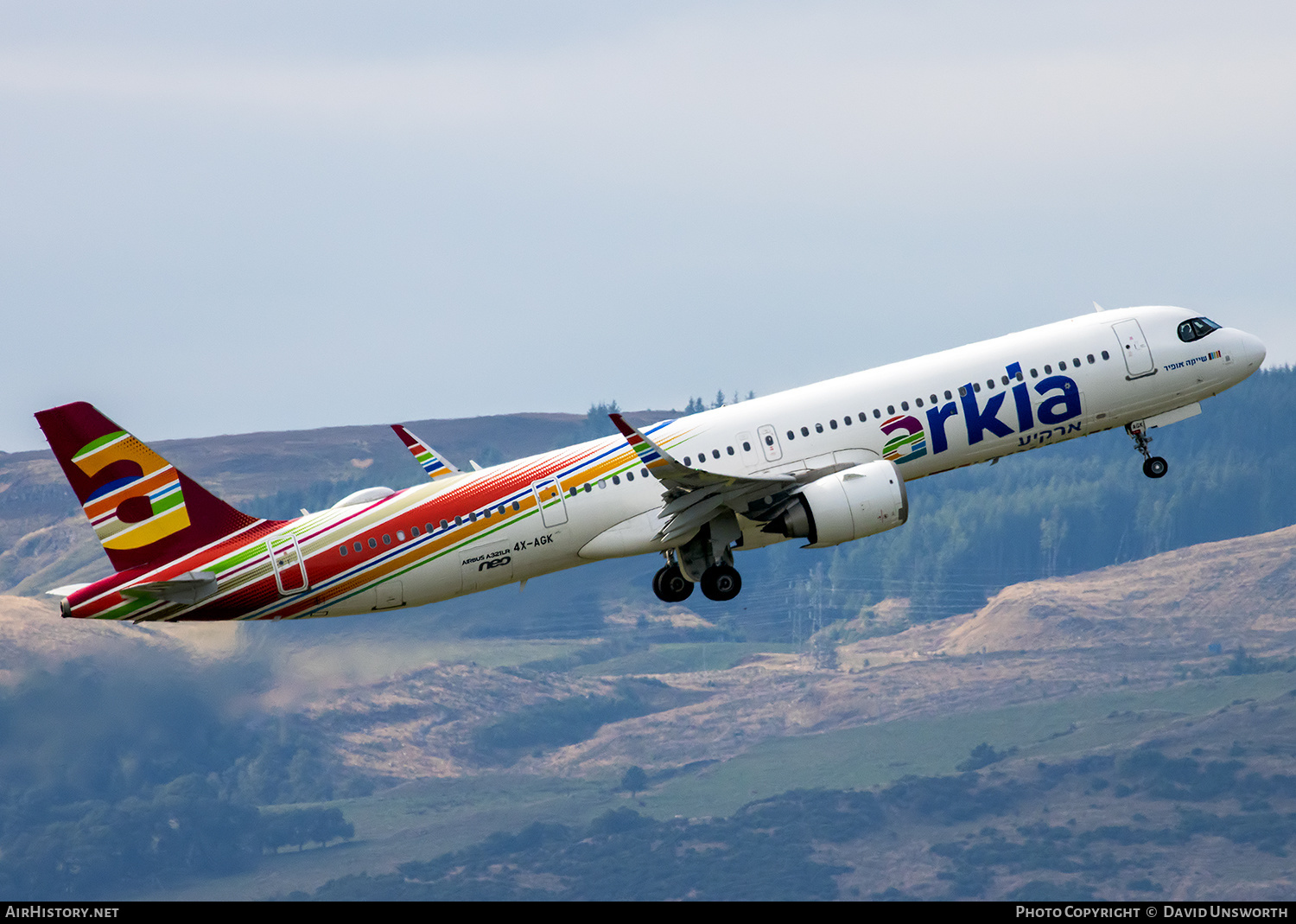 Aircraft Photo of 4X-AGK | Airbus A321-251NX | Arkia Israeli Airlines | AirHistory.net #387186