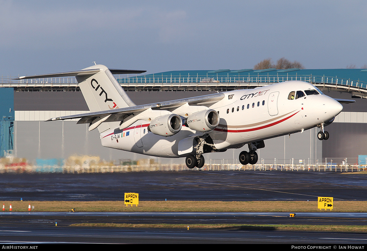 Aircraft Photo of EI-RJW | British Aerospace Avro 146-RJ85 | CityJet | AirHistory.net #387191