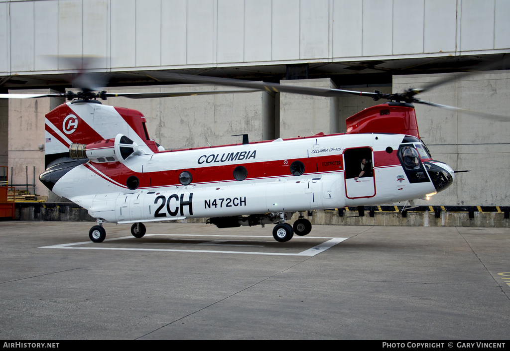 Aircraft Photo of N472CH | Boeing CH-47D Chinook (414) | Columbia Helicopters | AirHistory.net #387217