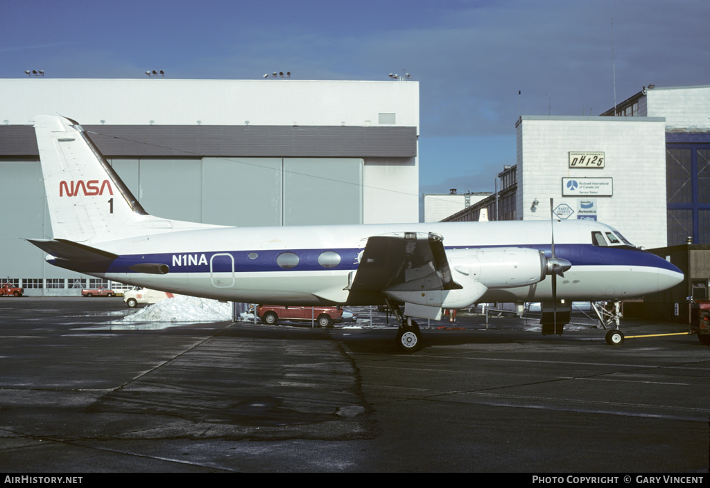 Aircraft Photo of N1NA / NASA 1 | Grumman G-159 Gulfstream I | NASA - National Aeronautics and Space Administration | AirHistory.net #387219