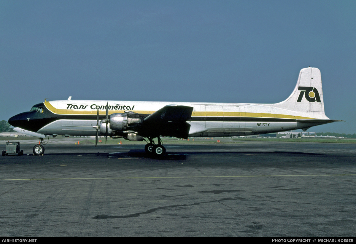 Aircraft Photo of N515TY | Douglas DC-6B(F) | Trans Continental Airlines | AirHistory.net #387227