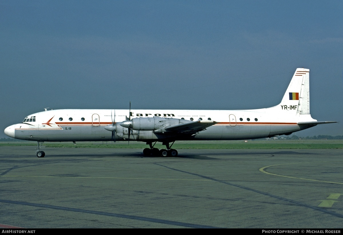 Aircraft Photo of YR-IMF | Ilyushin Il-18GrM | TAROM - Transporturile Aeriene Române | AirHistory.net #387228