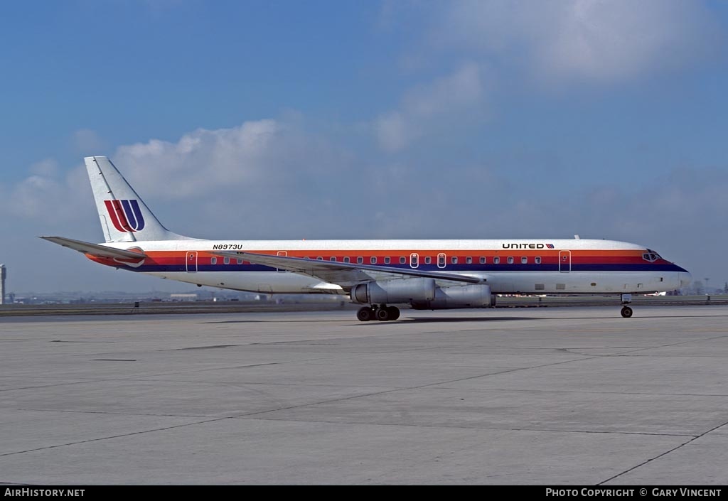 Aircraft Photo of N8973U | McDonnell Douglas DC-8-62H | United Airlines | AirHistory.net #387237