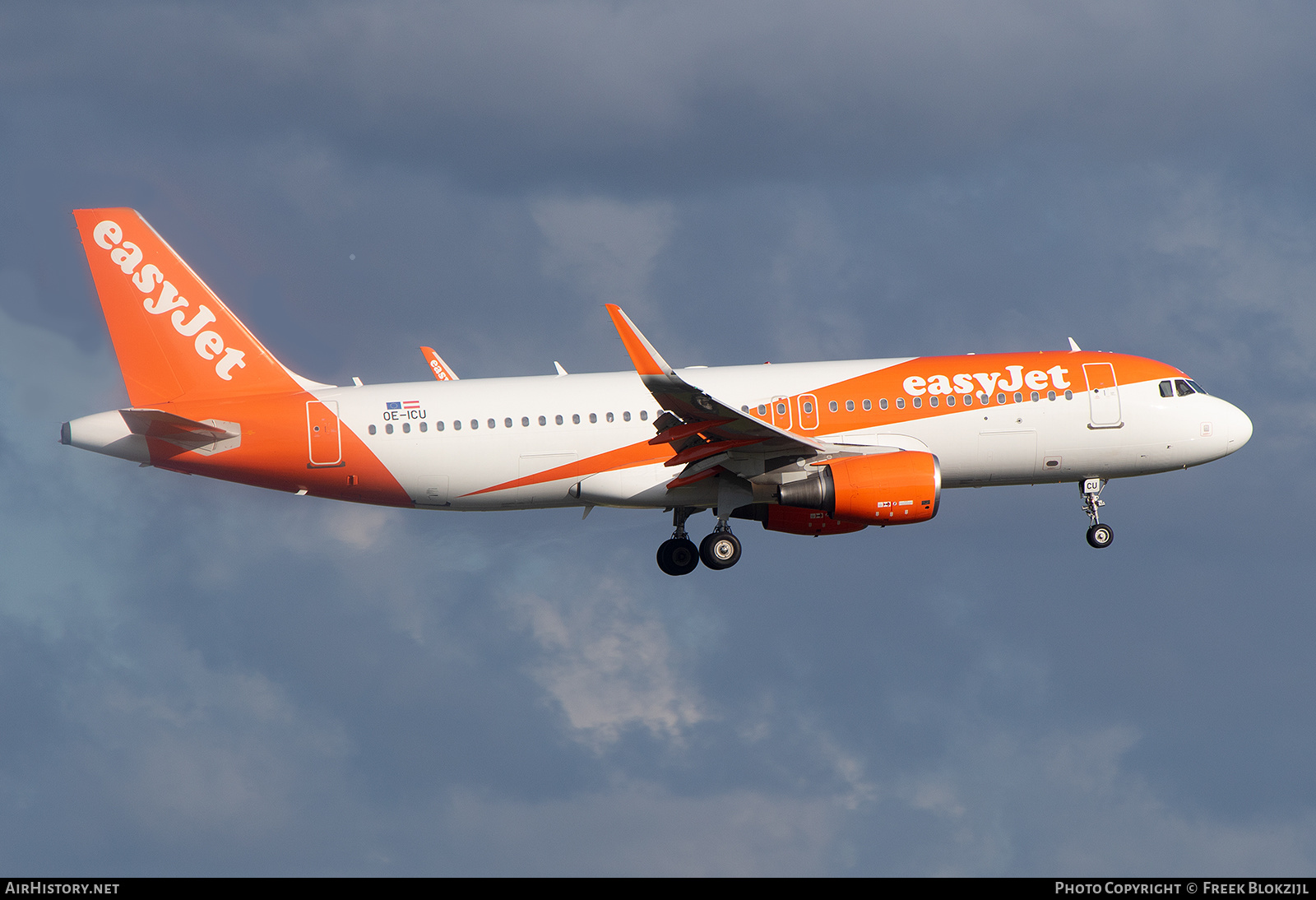 Aircraft Photo of OE-ICU | Airbus A320-214 | EasyJet | AirHistory.net #387242