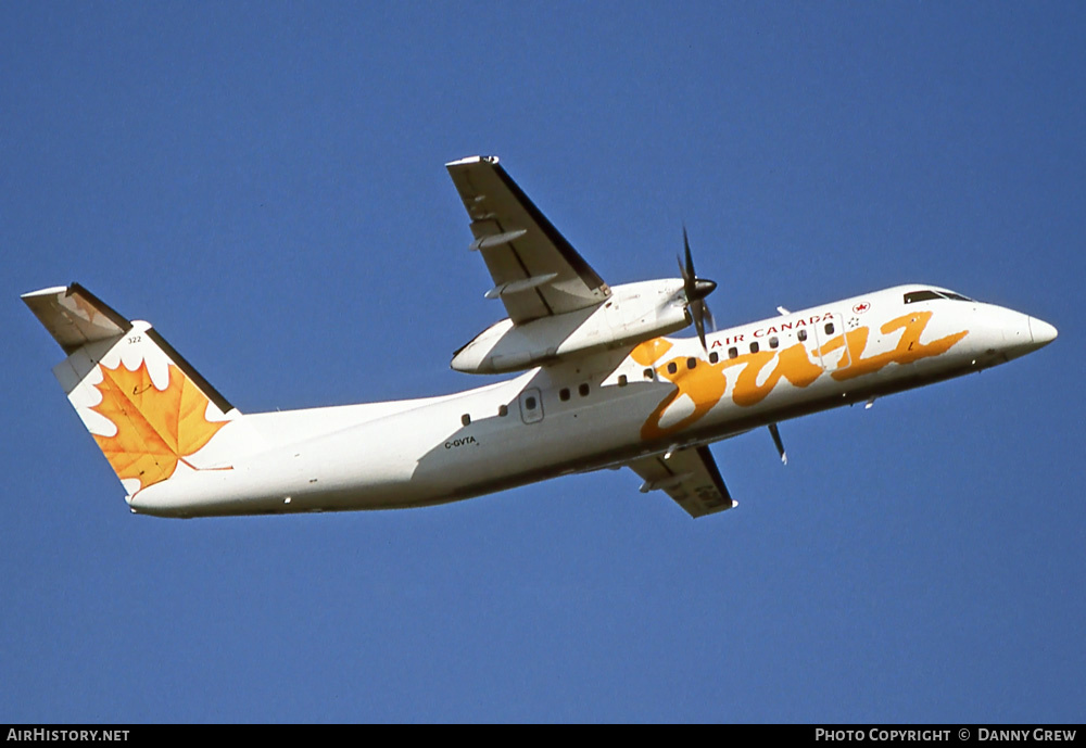 Aircraft Photo of C-GVTA | De Havilland Canada DHC-8-301 Dash 8 | Air Canada Jazz | AirHistory.net #387251