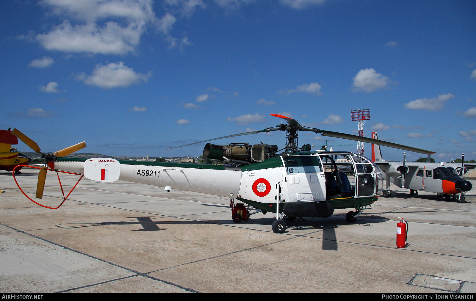 Aircraft Photo of AS9211 | Aerospatiale SA-316B Alouette III | Malta - Air Force | AirHistory.net #387272