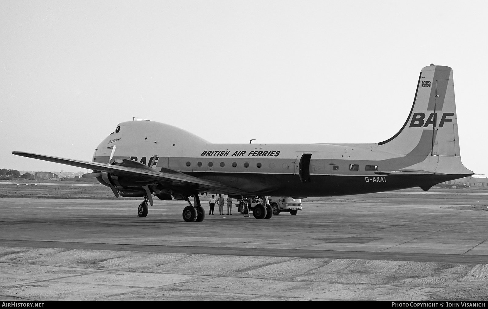 Aircraft Photo of G-AXAI | Aviation Traders ATL-98 Carvair | British Air Ferries - BAF | AirHistory.net #387286