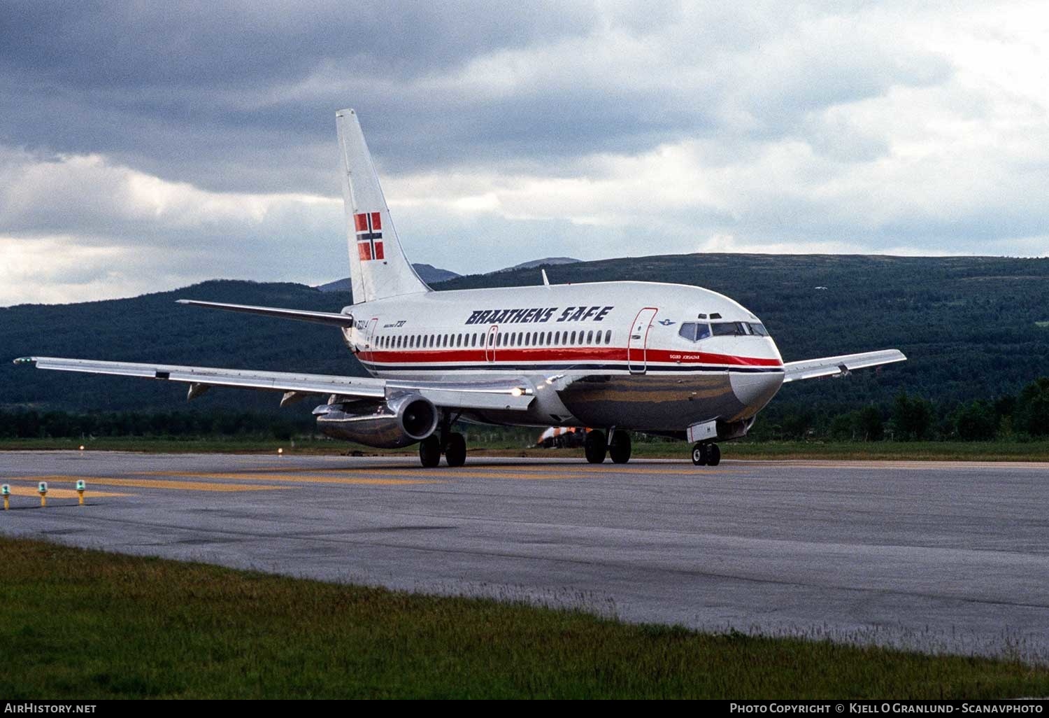 Aircraft Photo of N7031A | Boeing 737-205/Adv | Braathens SAFE | AirHistory.net #387287