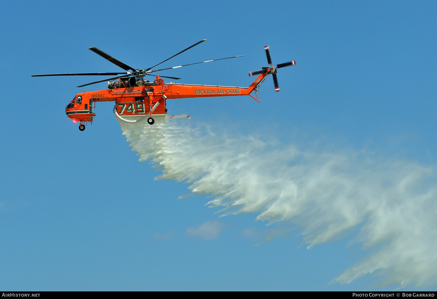 Aircraft Photo of N158AC | Sikorsky S-64F Skycrane | Erickson Air-Crane | AirHistory.net #387289