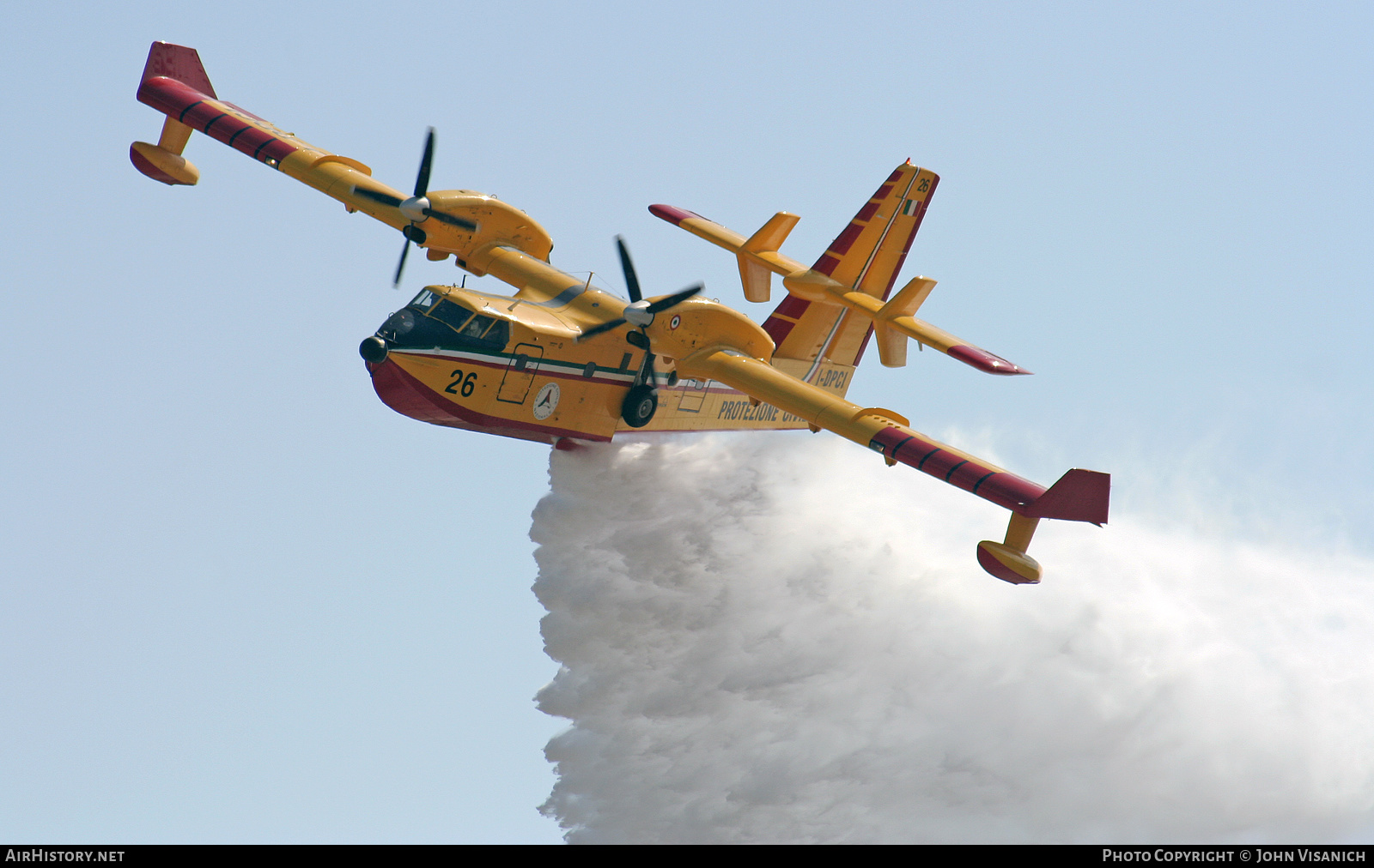 Aircraft Photo of I-DPCI | Canadair CL-415 (CL-215-6B11) | Protezione Civile | AirHistory.net #387290